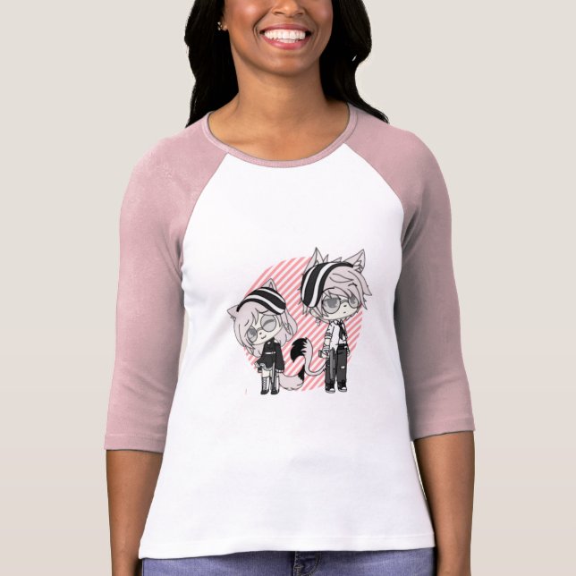 gacha, gacha life, gacha club, game, anime, T-Shirt (Vorderseite)