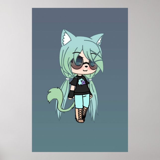 Gacha Life Serie Chloe der Tomboy Poster (Vorne)