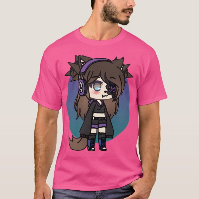 Gacha Life Series - Karin The Strange Goth Girl Wi T-Shirt (Vorderseite)