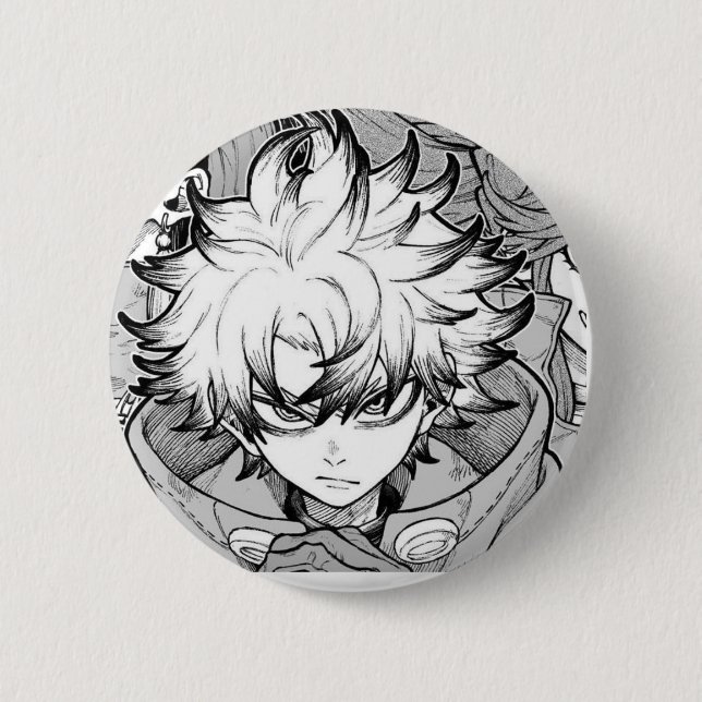 Gachiakuta Rudo Manga Knopf Button (Vorderseite)