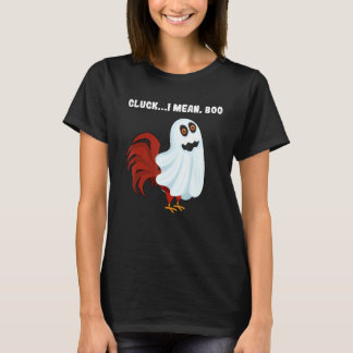 Gackel ich meine Boo Hühnerbauer Huhn Halloween T-Shirt