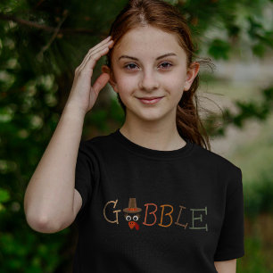 Gackere bis du wackelst Lustiges Erntedankfest T-Shirt