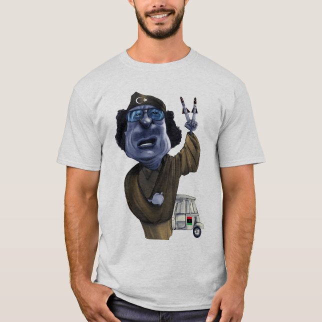 Gaddafi bemo Libyen T-Shirt (Vorderseite)