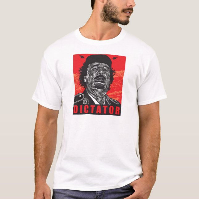 Gaddafi - Diktator T-Shirt (Vorderseite)