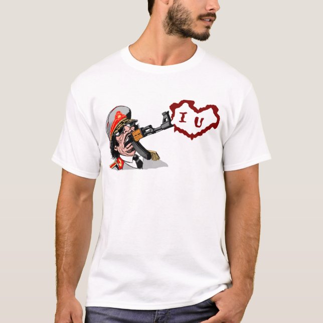 Gaddafi Libyen T-Shirt (Vorderseite)