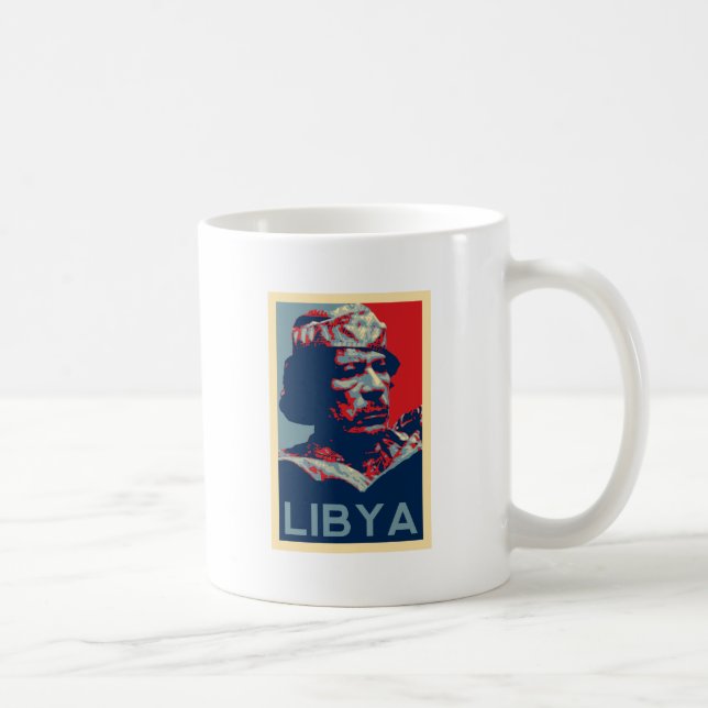 Gaddafi - Libyen Tasse (Rechts)