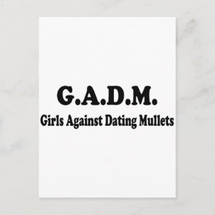 GADM Girls gegen Verabredet Mullets Postkarte