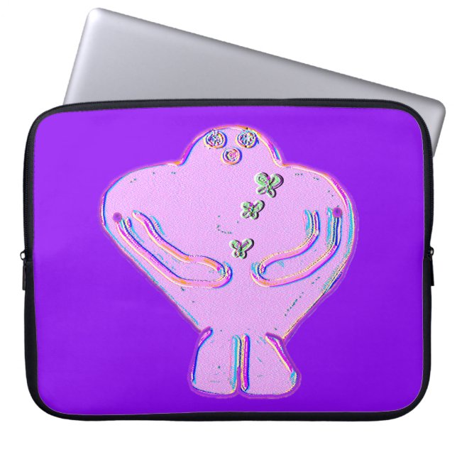 Gadol the Golem Laptopschutzhülle (Vorderseite)