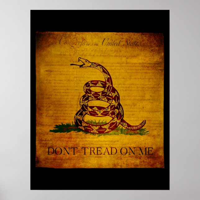 Gadsden Bill of Rights Poster (Vorne)