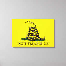 Gadsden Flag (Don't Tread on Me) (American Snake) Leinwanddruck