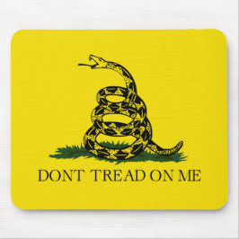 Gadsden Flag (Don't Tread on Me) (American Snake) Mousepad