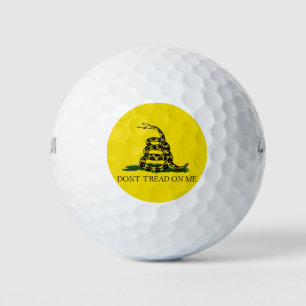 Gadsden Flag (Don't Tread on Me) (Schlangenflagge) Golfball