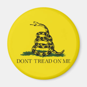 Gadsden Flag (Don't Tread on Me) (Schlangenflagge) Magnet