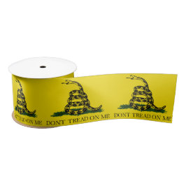 Gadsden Flag (Don't Tread on Me) (Schlangenflagge) Satinband