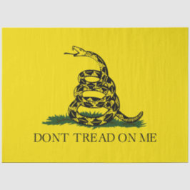 Gadsden Flag (Don't Tread on Me) (Schlangenflagge) Seidenpapier