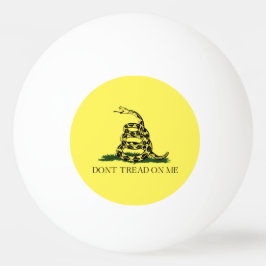 Gadsden Flag Ping Pong Ball Tischtennisball