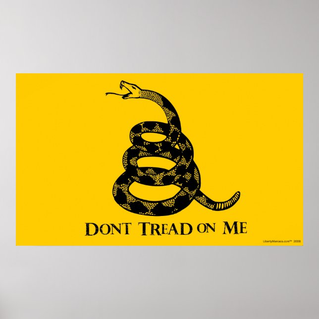 Gadsden Flag Poster (Vorne)