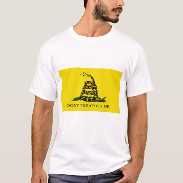 Gadsden Flag - Trete nicht auf mich - T Shirt (Vorderseite)