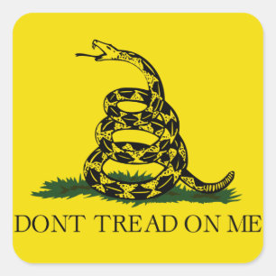 Gadsden-Flagge Aufkleber