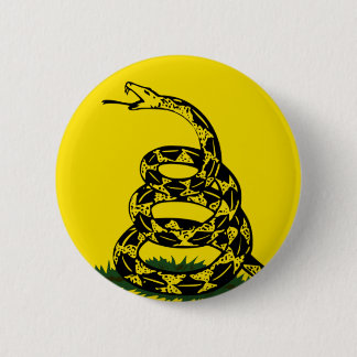 Gadsden-Flagge Button