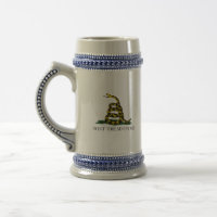 Gadsden-Flagge Don't Tread on Me Libertäre Gelb