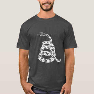 Gadsden-Flagge mit 'Don't tread on me' und Klapper T-Shirt