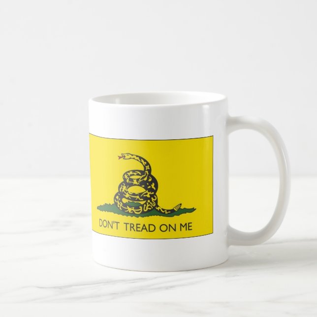 GADSDEN-FLAGGE Tasse (Rechts)