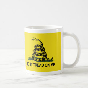 Gadsden-Flagge treten nicht auf mir Kaffeetasse