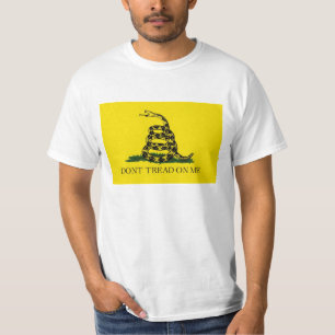 Gadsden-Flagge treten nicht auf mir T-Shirt