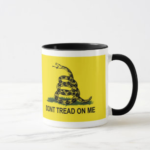 Gadsden-Flagge treten nicht auf mir Tasse