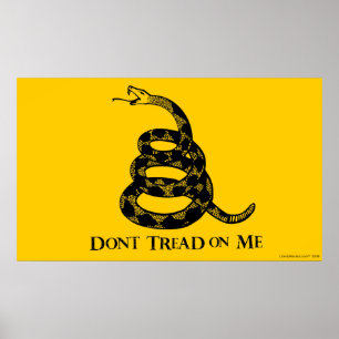 Gadsden-Flaggen-Plakat Poster
