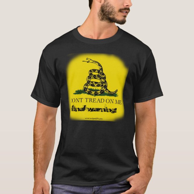 Gadsden-Shirt-Vorlagen T-Shirt (Vorderseite)