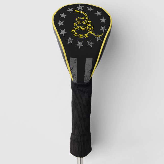 GADSDEN SNAKE AMERICAN FLAG GOLF HEADCOVER (Vorderseite)