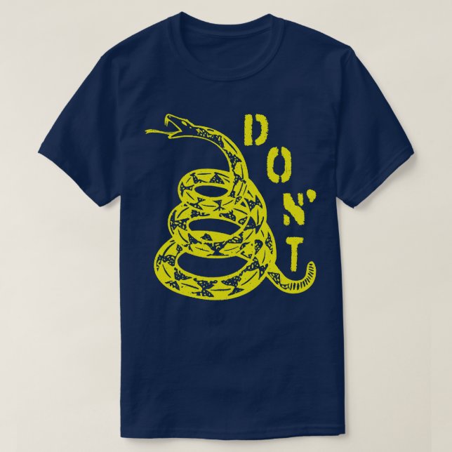 Gadsden Snake DONT T-Shirt (Design vorne)