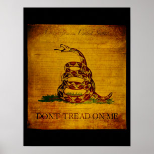 Gadsden-Verfassungsurkunde Poster