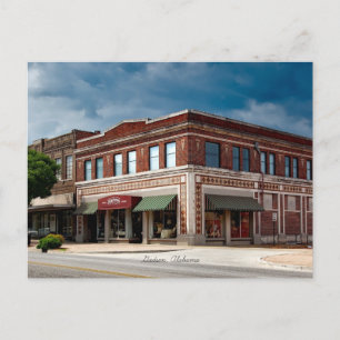 Gadsen, Stadtbild von Alabama Postkarte