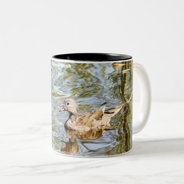 Gadwell Duck Zweifarbige Tasse (VorderseiteRechts)