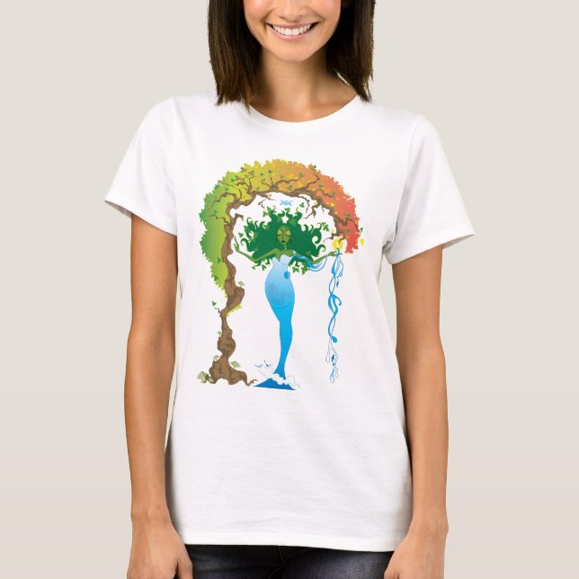 Gaea Kleid T-Shirt (Vorderseite)