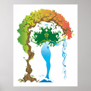 Gaea Print Poster