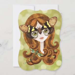 Gaeana Zikaden-feenhafte Prinzessin Invitation Einladung