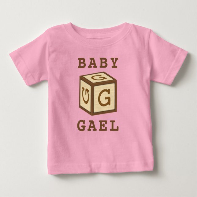 Gael Name auf amerikanischem Apparel Baby T-shirt (Vorderseite)