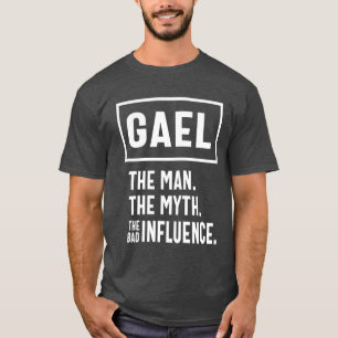 Gael Personalisiert Name Geburtstagsgeschenk T-Shirt
