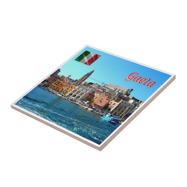 GAETA MEDIEVAL, Latium, Italien, Fliese (Seite)