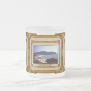Gaeta Strand Vintage Rahmen Mattglastasse