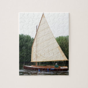 Gaff Rigged Segelboot Puzzle