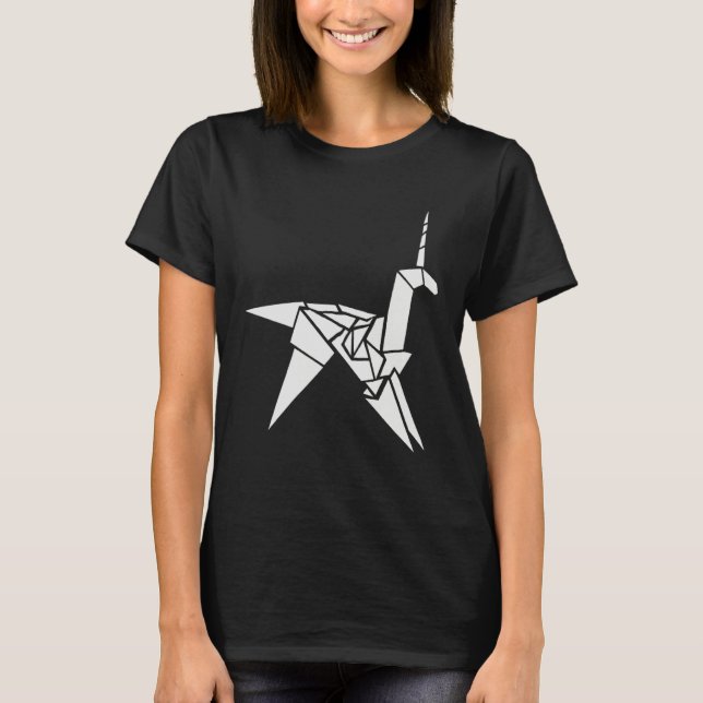 GAFF S ORIGAMIUNICORN Nerd Geek Graphic T-Shirt (Vorderseite)