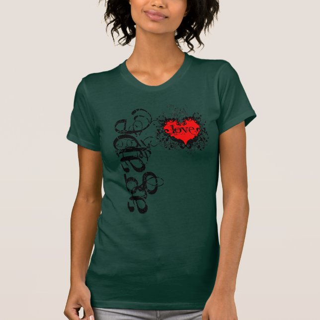 Gaffende Liebe T-Shirt (Vorderseite)