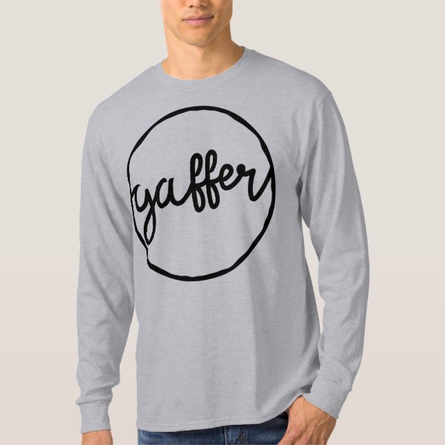 Gaffer British Soccer Boss Slang Dialect T-Shirt (Vorderseite)