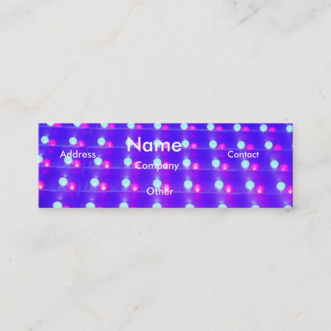 Gaffer Visitenkarte (Vorderseite)