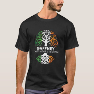 Gaffney irischer Familienname keltische irische Wu T-Shirt